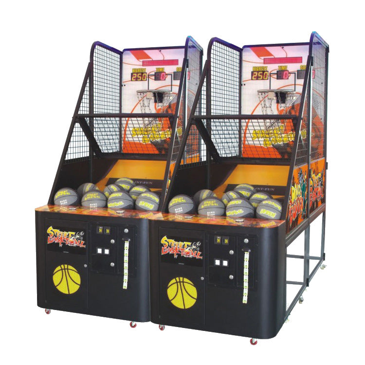 Basketball Fun Machine Basketball Shooting Machine Coin Operated for Amusement Parks – Arcade ...