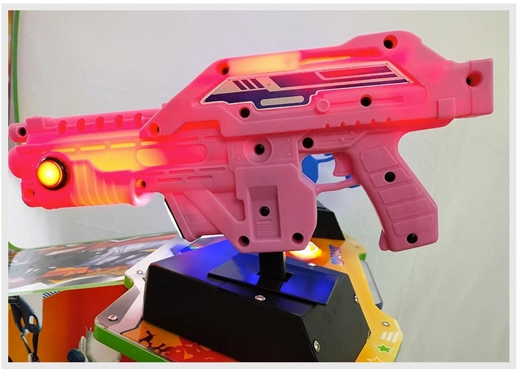 3-in-1 Coin-Operated Arcade Shooting Gun Video Game Machine