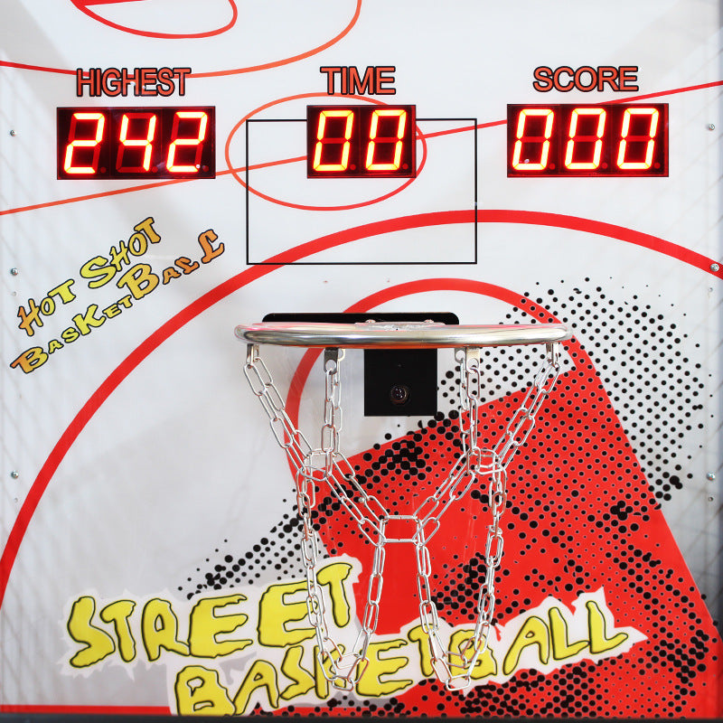 Basketball Arcade Shooting Machine Coin Operated Game
