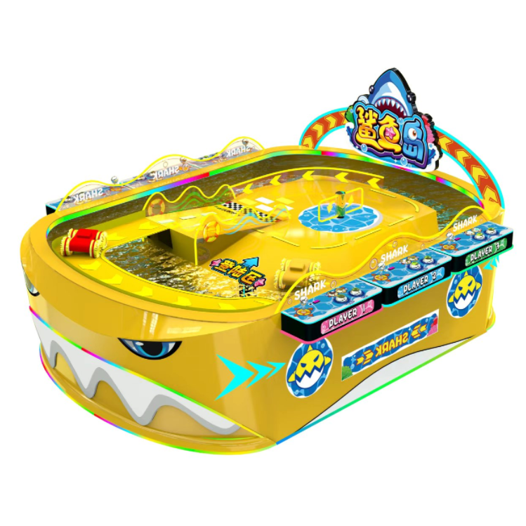 6 Player Coin Operated Shark Island Arcade Racing Game Machine