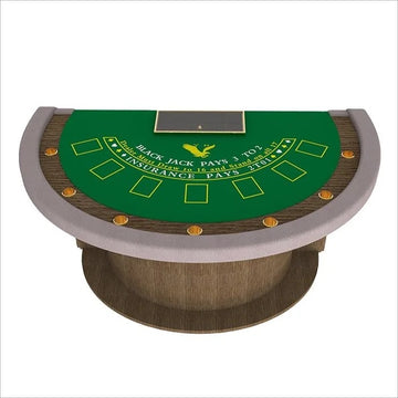 7 Seats Semicircular Exclusive Blackjack Poker Table