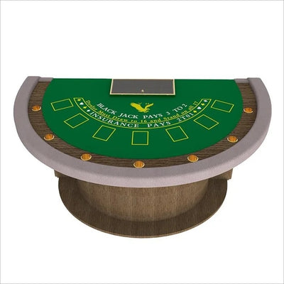 7 Seats Semicircular Exclusive Blackjack Poker Table