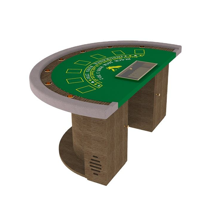 7 Seats Semicircular Exclusive Blackjack Poker Table