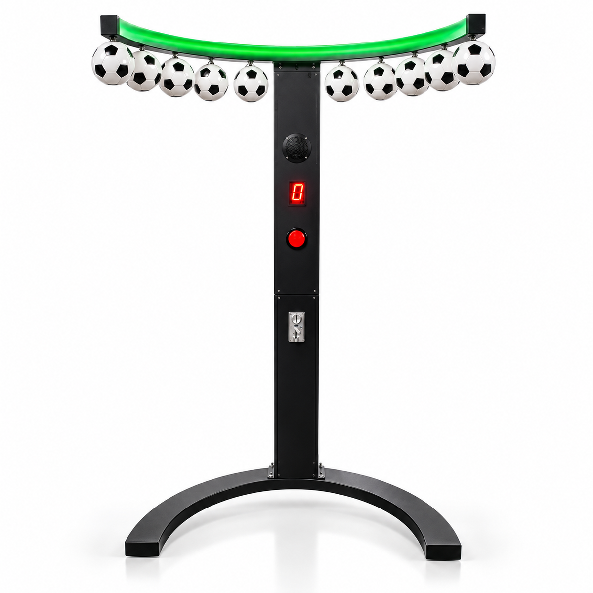 Coin Operated Soccer Reaction Game with Digital Score Display