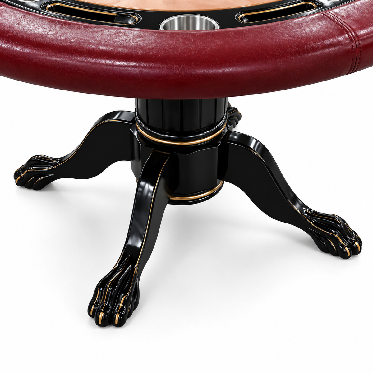 Professional Round Casino Roulette Wheel Table with MDF Base