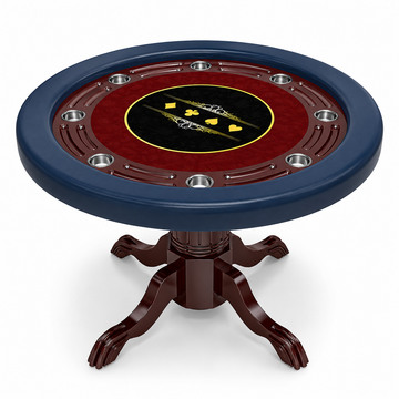 8 Players Texas Hold Poker Table Modern Luxury Casino