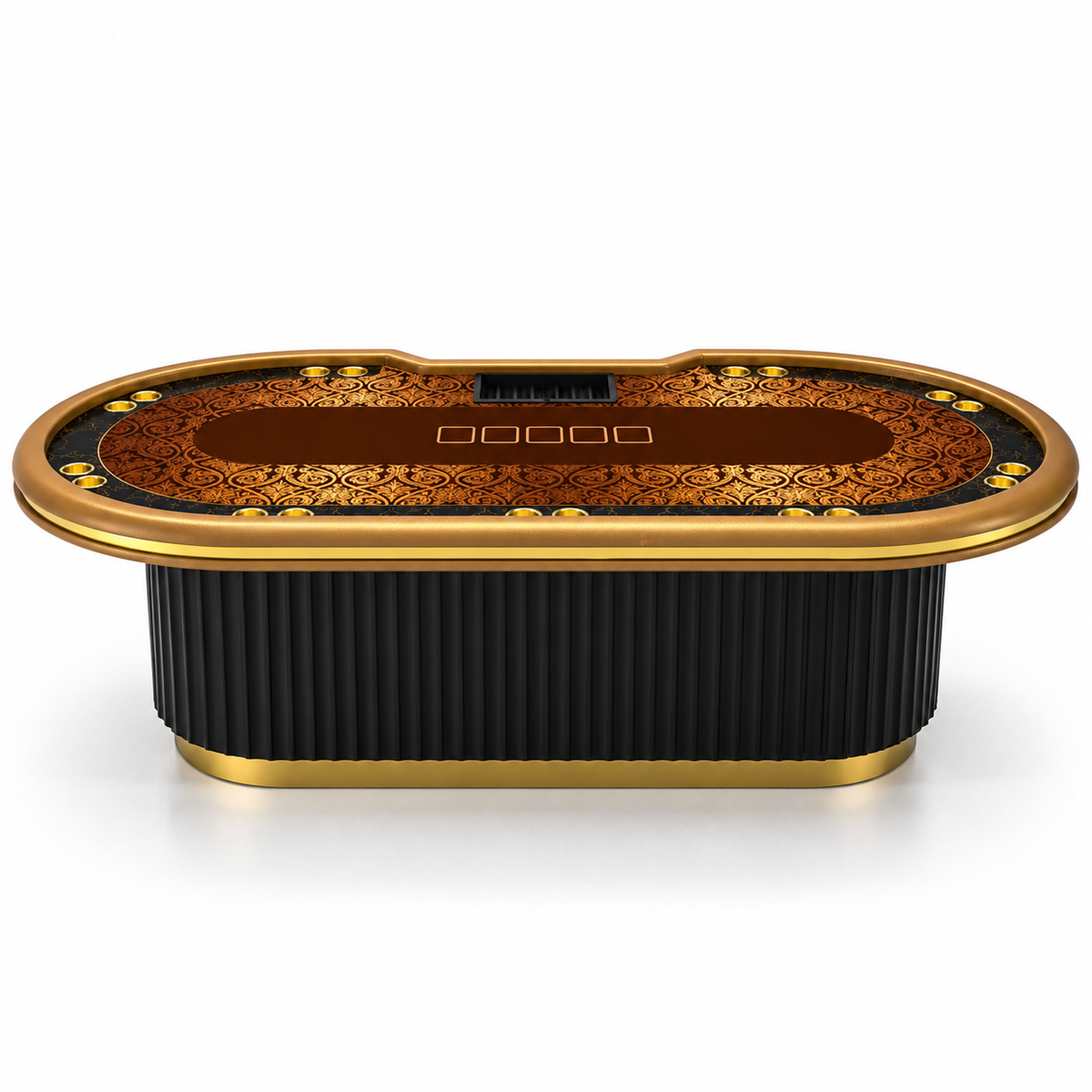 Professional Texas Hold Poker Table Deluxe Casino MDF