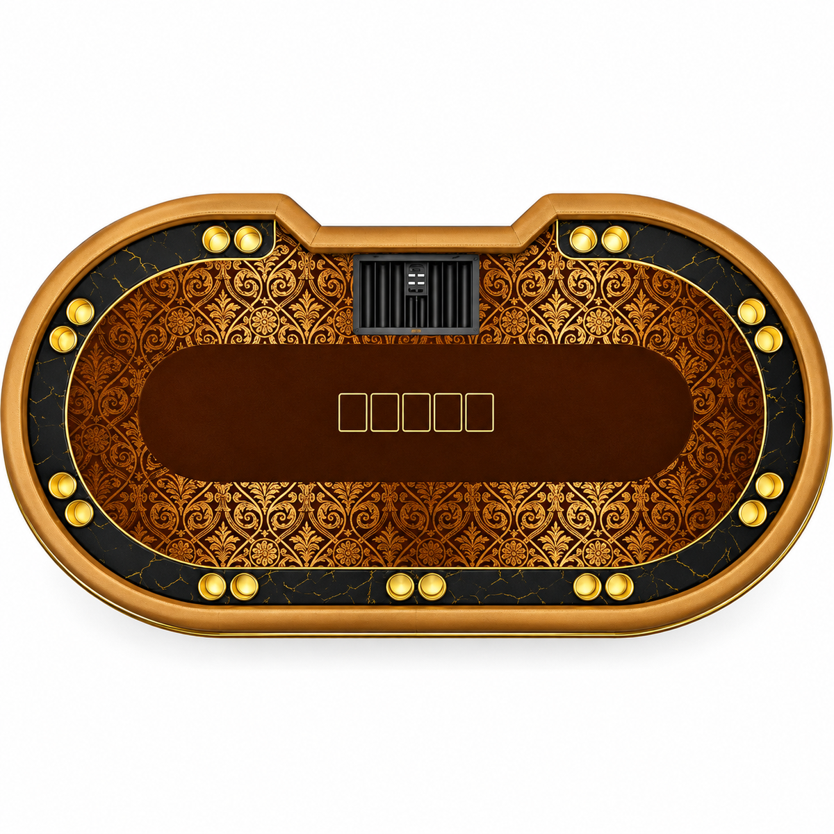 Professional Texas Hold Poker Table Deluxe Casino MDF
