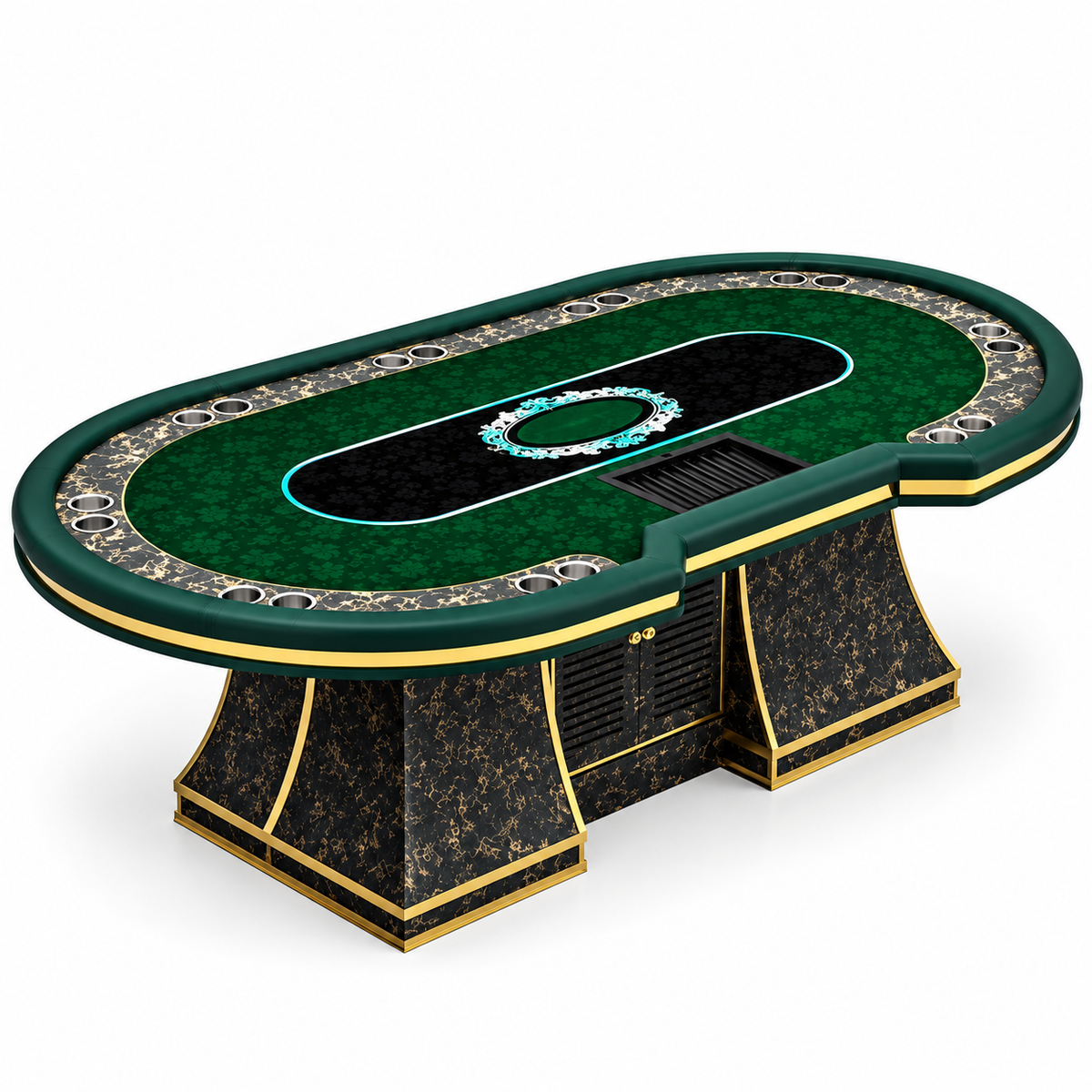 Texas Hold Poker Table Cabinet Professional Design