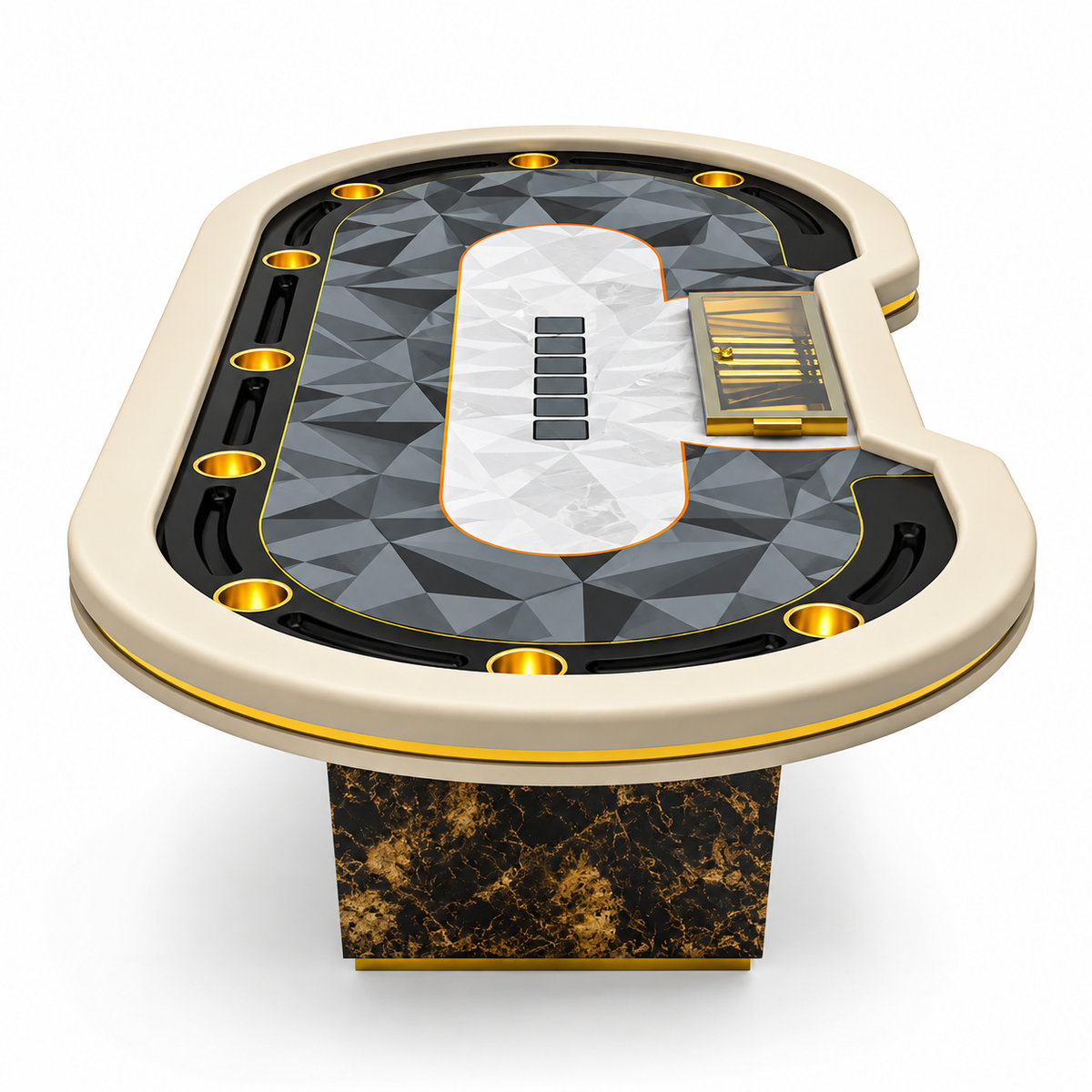 Casino Gambling Table Luxurious Texas Holdem Poker Table