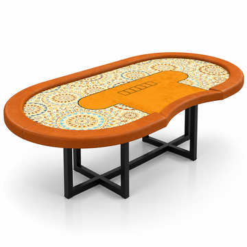 Modern Texas Hold’em Poker Table for Home Casino Gaming