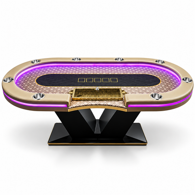 Luxury Casino Poker Table Texas Hold Gaming Table