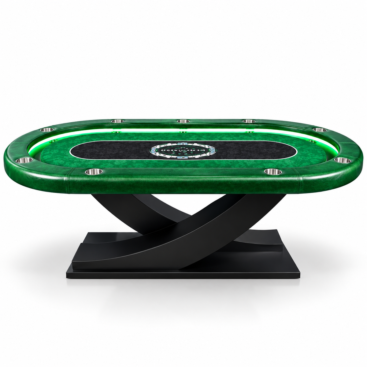 Solid Wood Professional Casino Texas Hold Poker Table