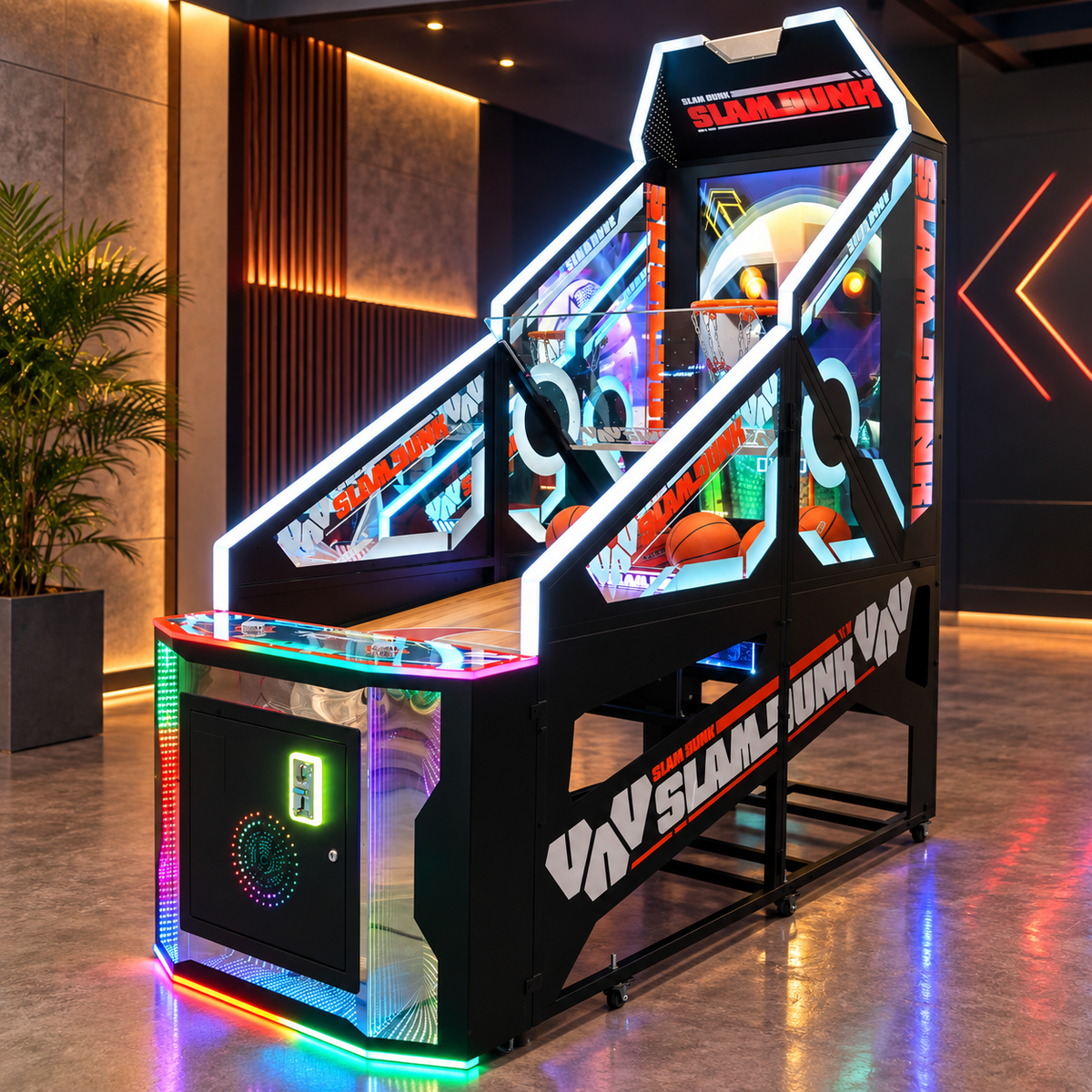 Adult Basketball Shoot Arcade Game Machine Sports Arcade
