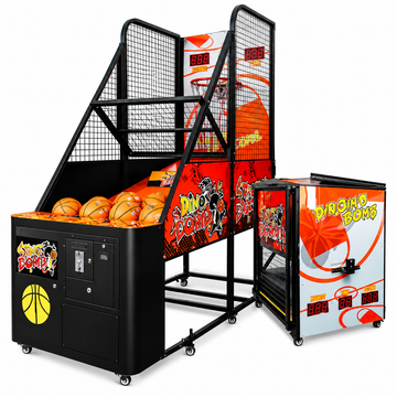 Coin Operated Foldable Street Basketball Arcade Shooting Machine