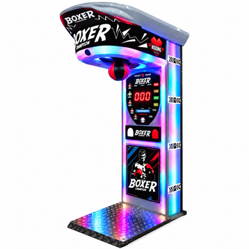 Electronic Coin Operated Kick Boxing Arcade Machine