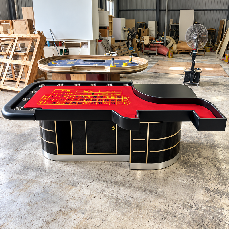 Electronic Gambling Poker Table Professional Casino Set