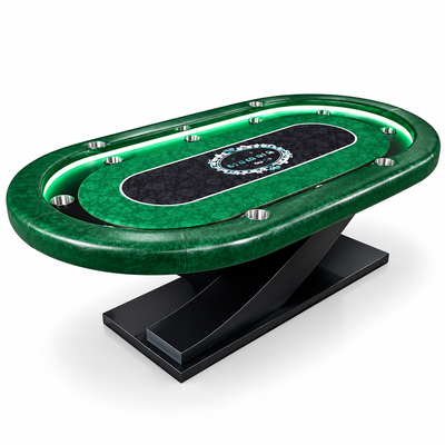 Solid Wood Professional Casino Texas Hold Poker Table