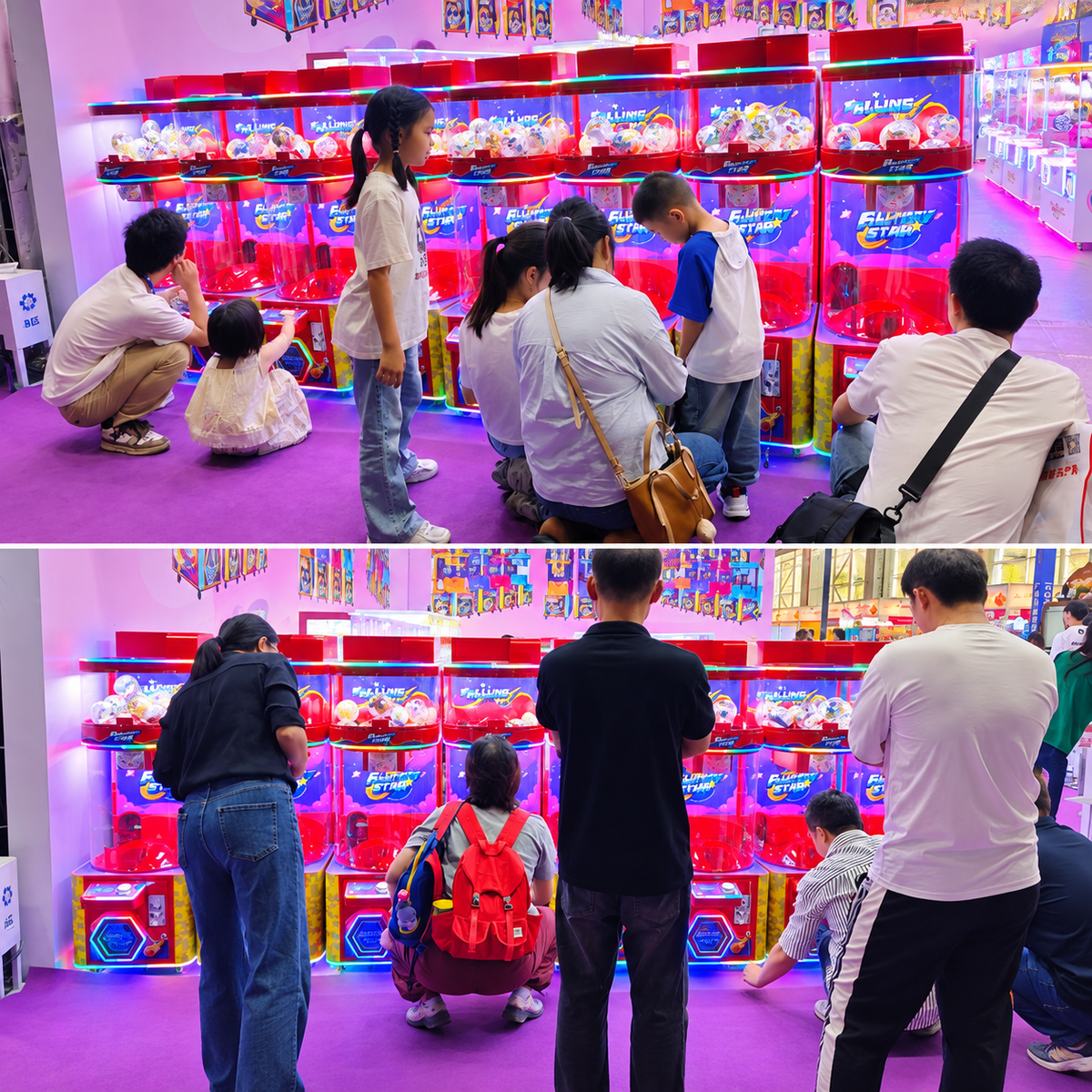 Lucky Capsule Vending Machine Metal Coin Op Arcade