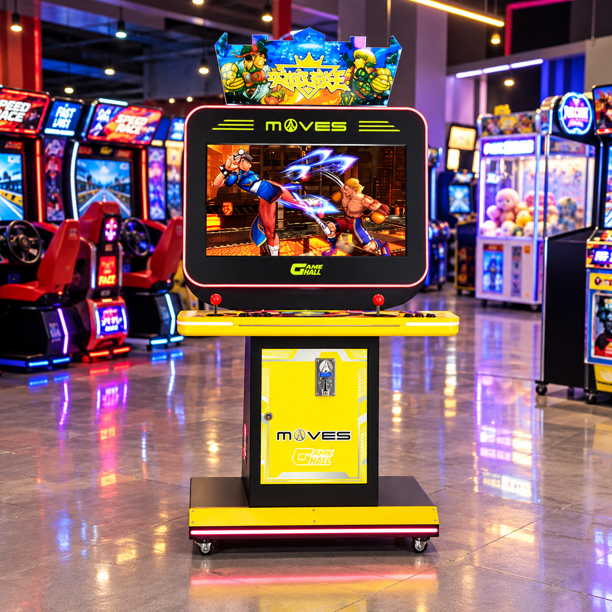 Boxing King Console Coin Operated Fighting Arcade Two