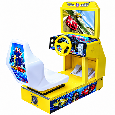 Racing Car Arcade Game Machine Kids Metal Simulator Cabinet
