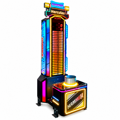 Coin Operated Metal Big Punch Boxing Strength Game