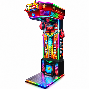 Arcade Machine Metal Boxing Game Cabinet Punch Challenge
