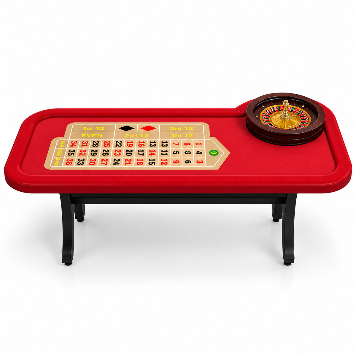 Professional H Style Roulette Wheel Table for Casino Gaming