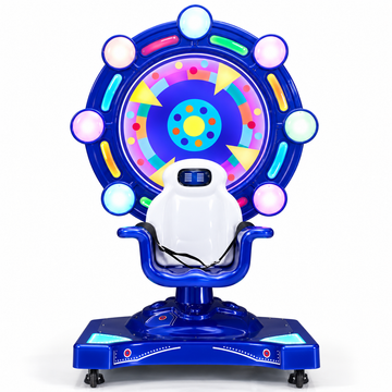 Coin Operated Kids Amusement Ride with Colorful LED Lights