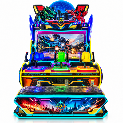 3-Player Coin-Operated Shooting Gun Arcade Game Machine