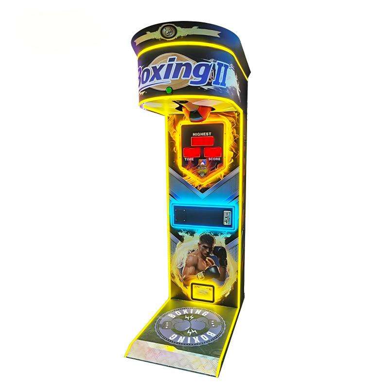 English Steel Punchball Sports Boxing Arcade Projector Game