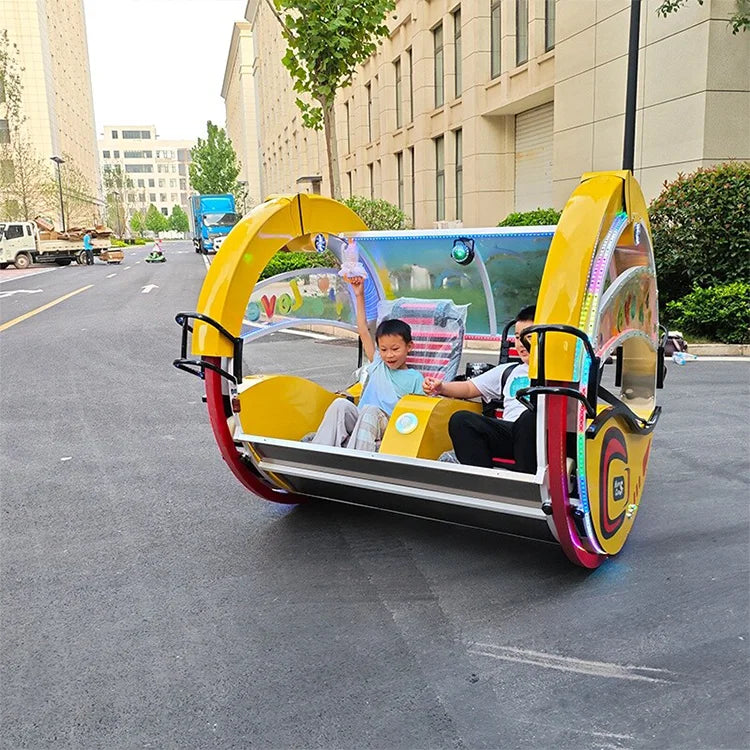 360 Rolling Car Le Bar Swing LED for Childrens
