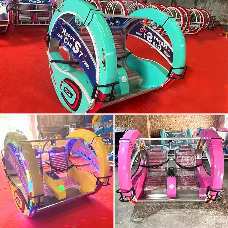 360 Rolling Car Le Bar Swing LED for Childrens