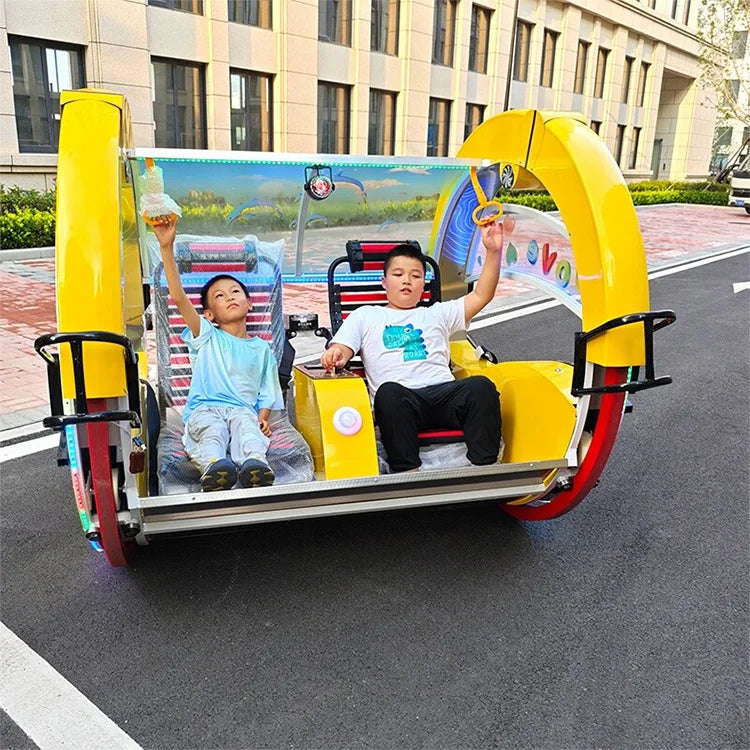 360 Rolling Car Le Bar Swing LED for Childrens