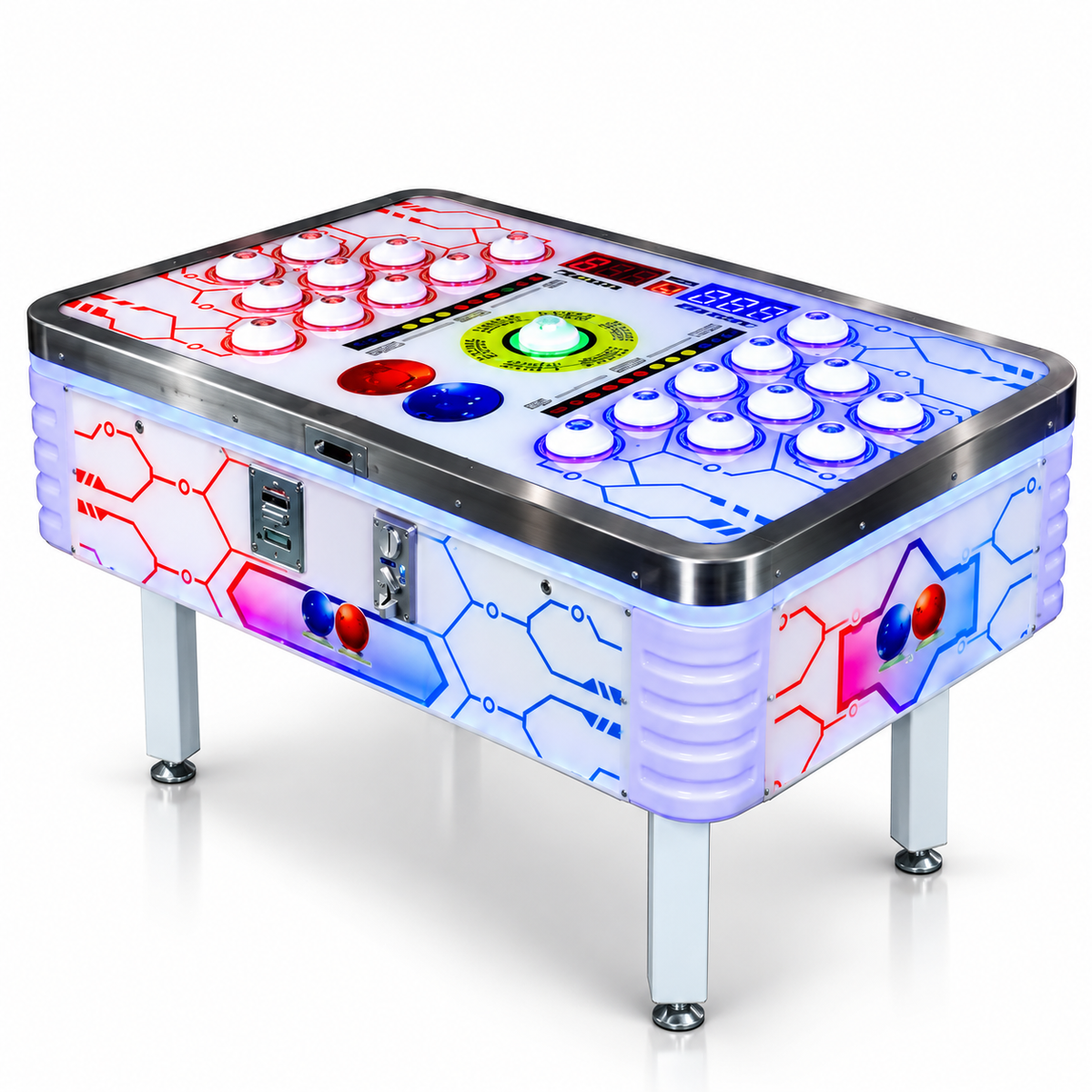 Two-Player Coin Operated PK Battle Arcade Game Console