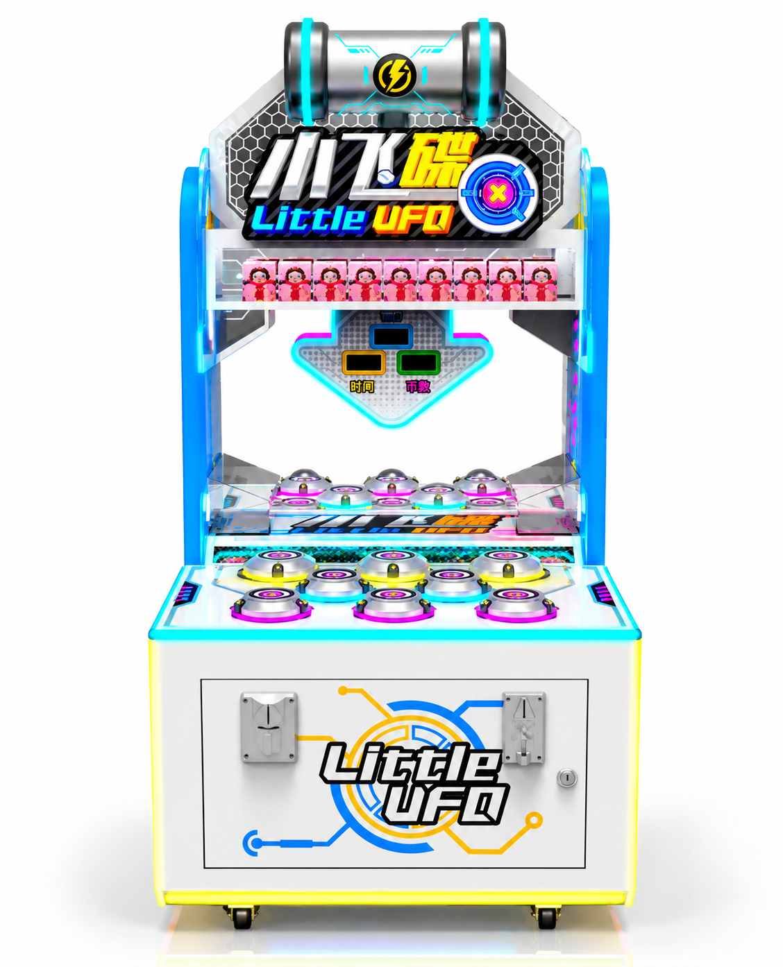 Cute Two Player Coin Operated Shooting Arcade Simulator Game Machine