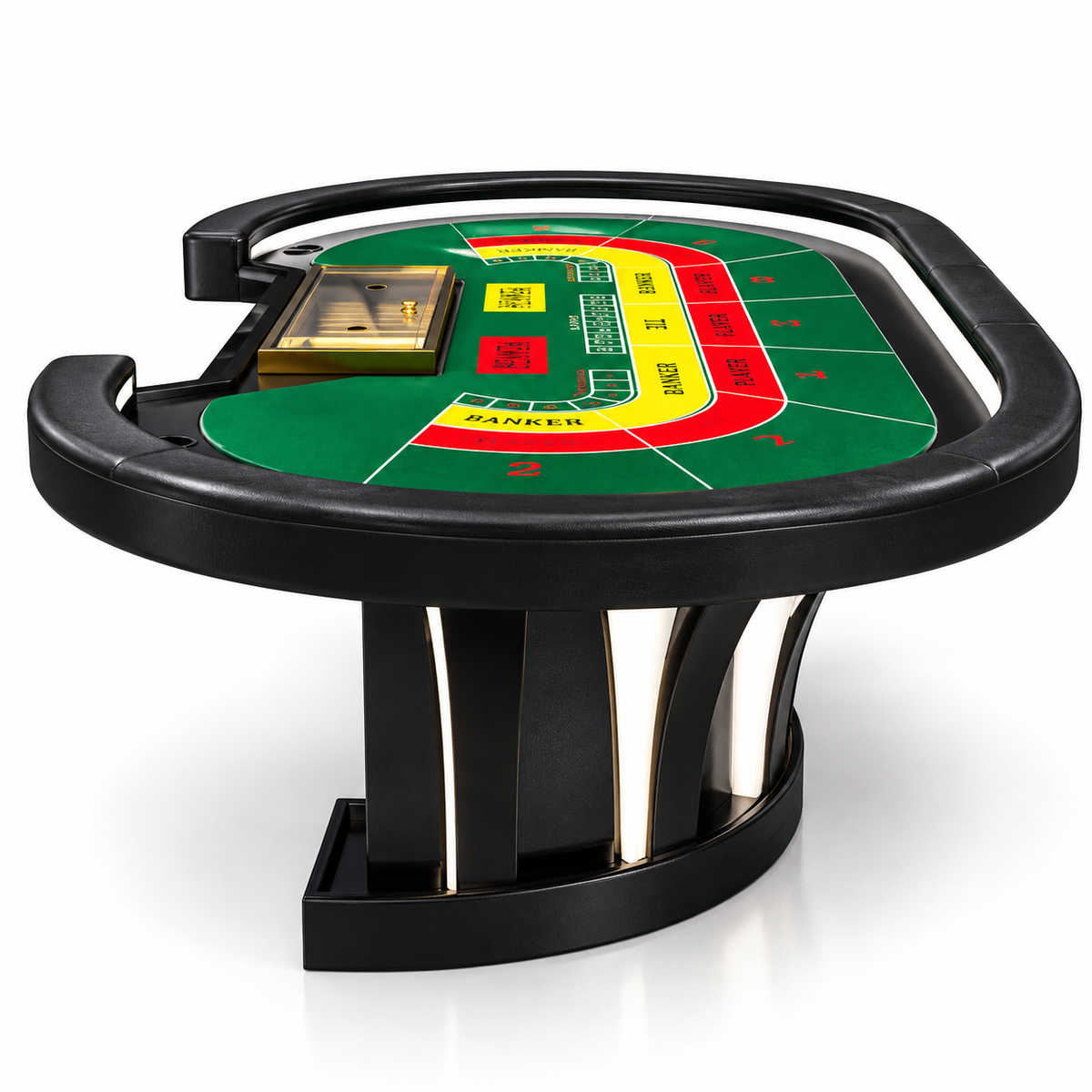 Luxury Professional Casino Texas Hold’em Poker and Baccarat Table