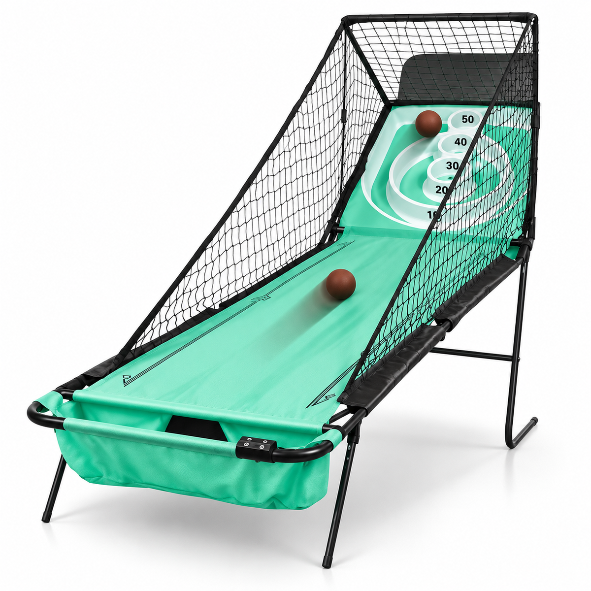 Portable Mini Bowling Arcade Game with Electronic Score Display
