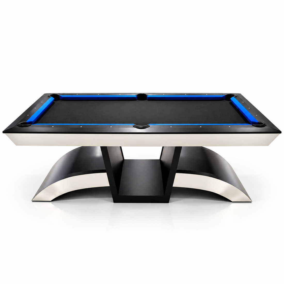Deluxe Texas Hold’em Poker Table with Multicolor Felt