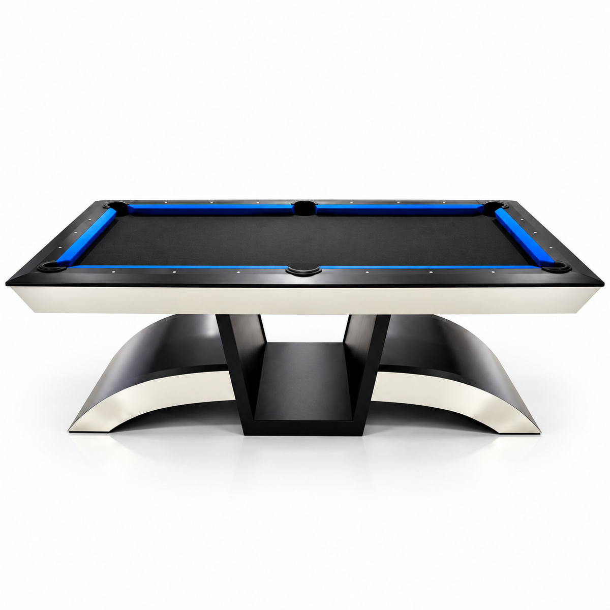 Deluxe Texas Hold’em Poker Table with Multicolor Felt