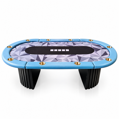 Luxury Wooden Texas Hold’em Poker Table for Casino Gaming