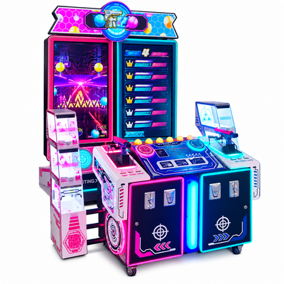 Two-Player Coin Operated Arcade Shooting Game Machine