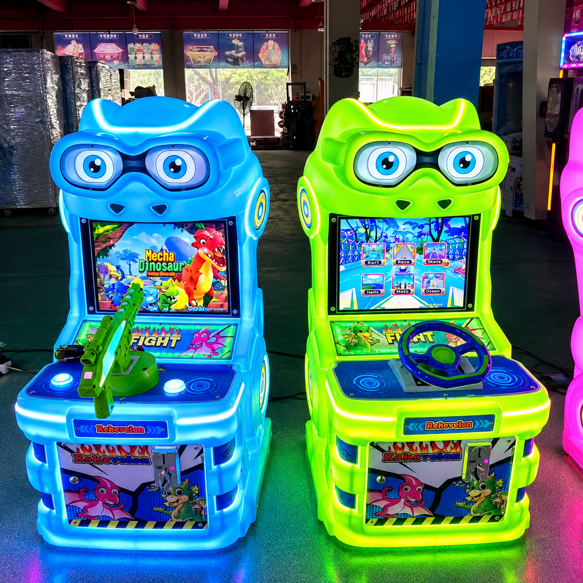 Coin Operated Motorcycle Racing Arcade Machine with HD LCD Screen