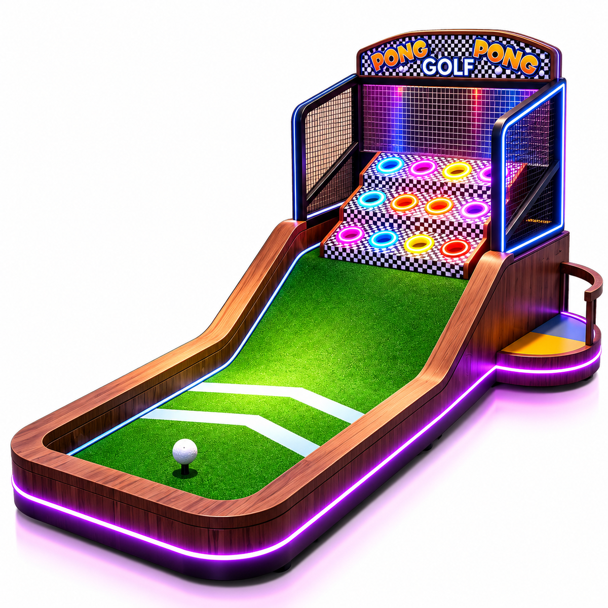 Commercial Indoor 9 Hole Mini Golf Course Portable Infinity Arcade Game