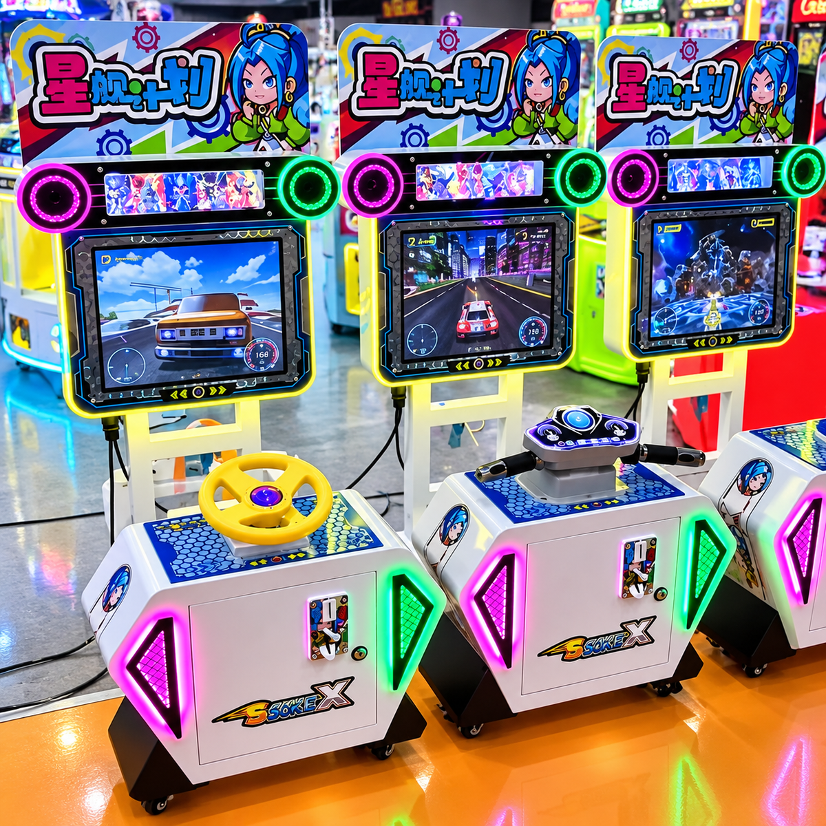 Coin Operated Arcade Shooting Game Machine with Digital Screen