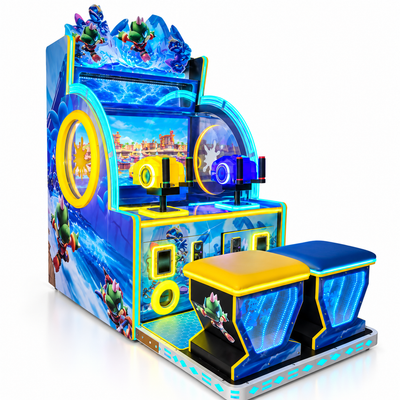 Coin-Operated Ice Man Shooting Arcade Game Machine