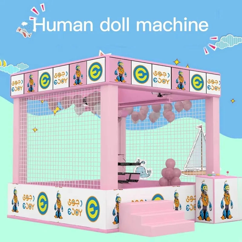 Custom Large Human Claw Machine Remote Control Crane
