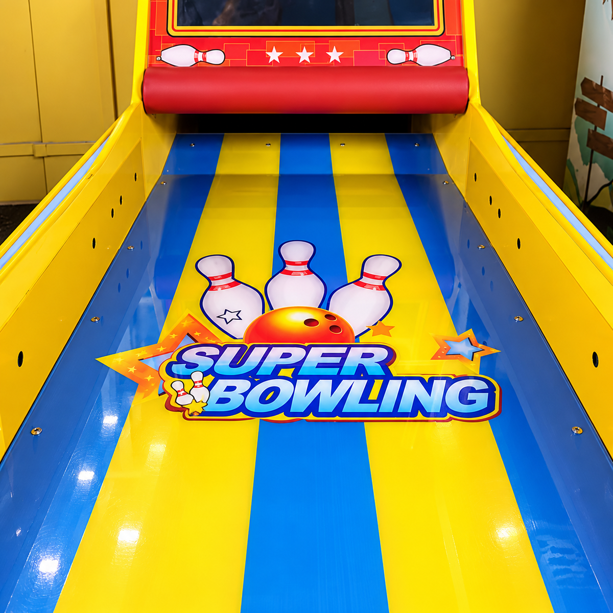 Single Player Coin Operated Bowling Arcade Game Machine