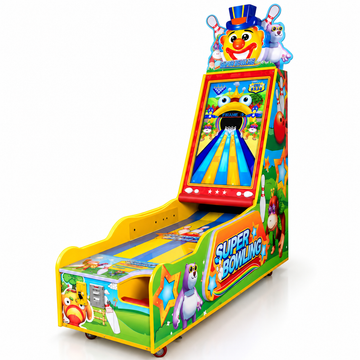 Single Player Coin Operated Bowling Arcade Game Machine