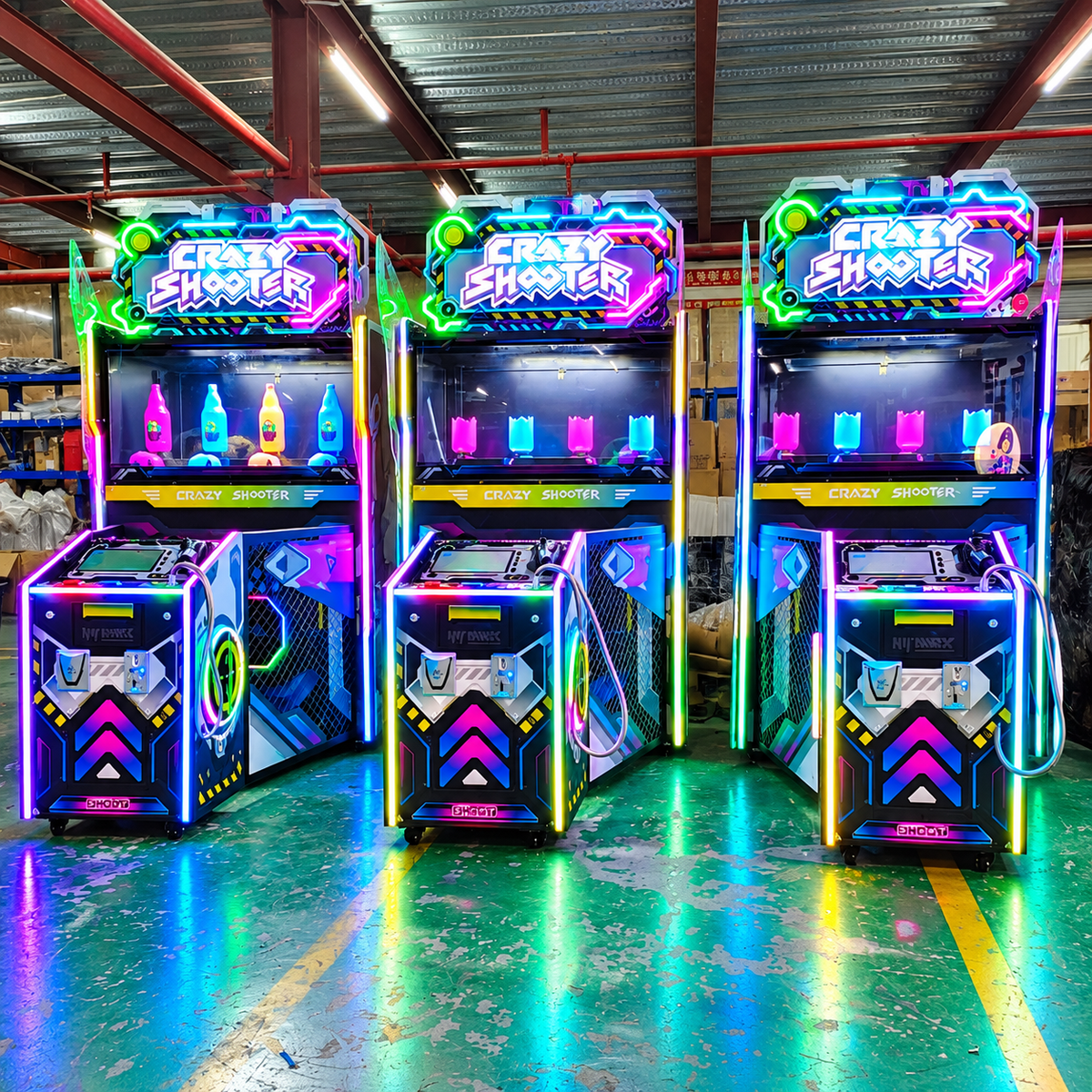 Crazy Shooter Coin-Operated Arcade Shooting Game Machine – view 2